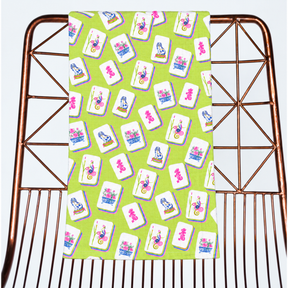 Mahjong Tile Microfiber Towel | 18"x30