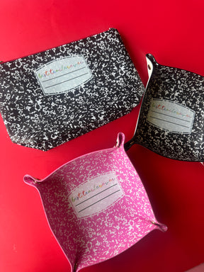 Best Teacher Ever Bag or Trinket Tray | Case of 10 | Bulk Wholesale