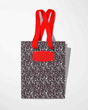 Composition Paper Gift Bag  SET OF 6 | Black | Warehouse Sale