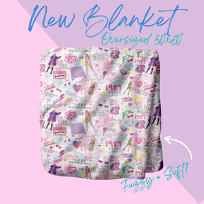 Cozy Mosaic Magic Oversized Blanket
