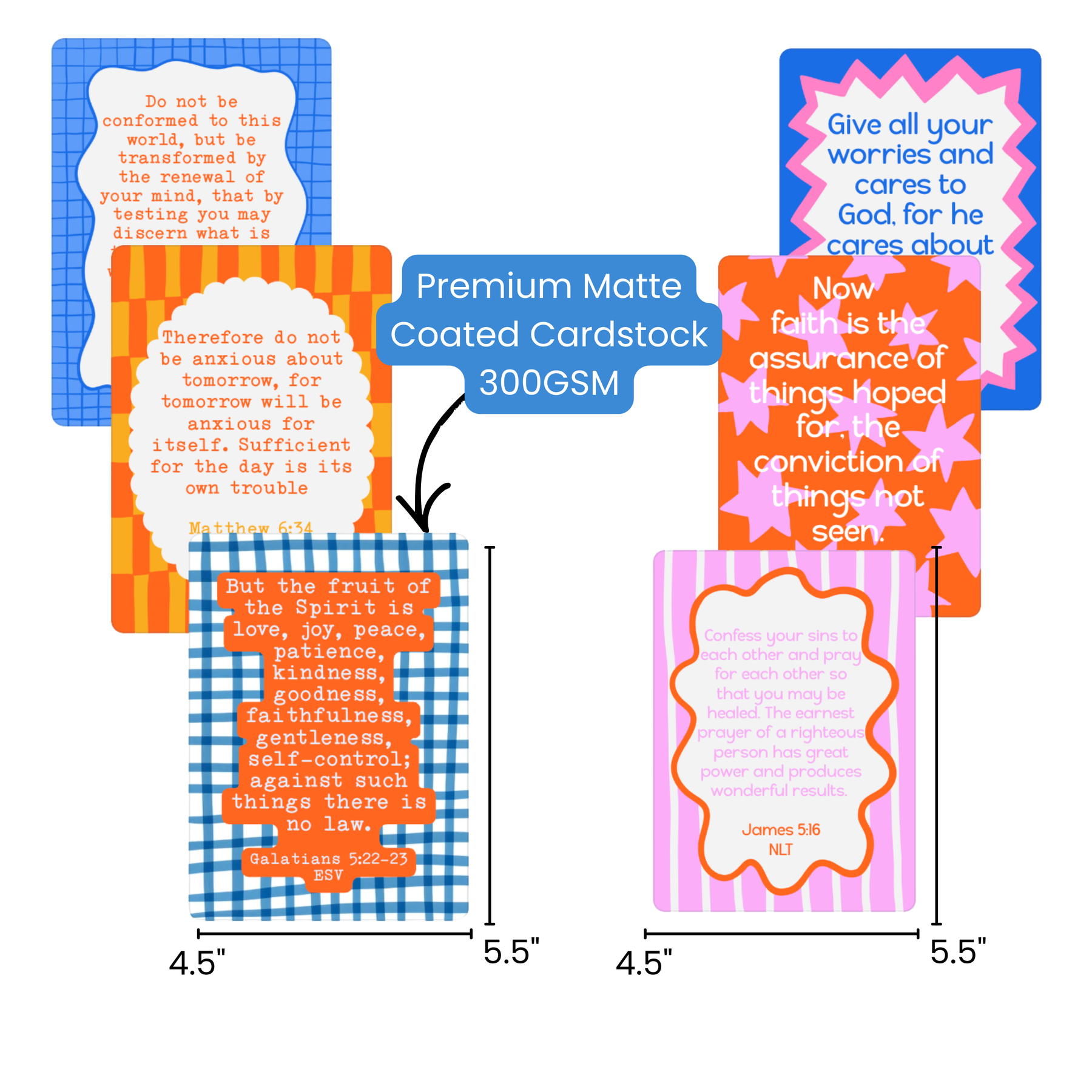 Kid's Scripture Memory Card Set - Aspen Lane 