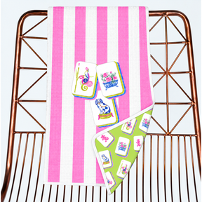 Mahjong Tile Microfiber Towel | 18"x30