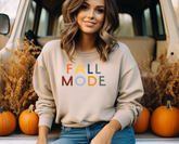 Fall Mode Colorblock Sweatshirt