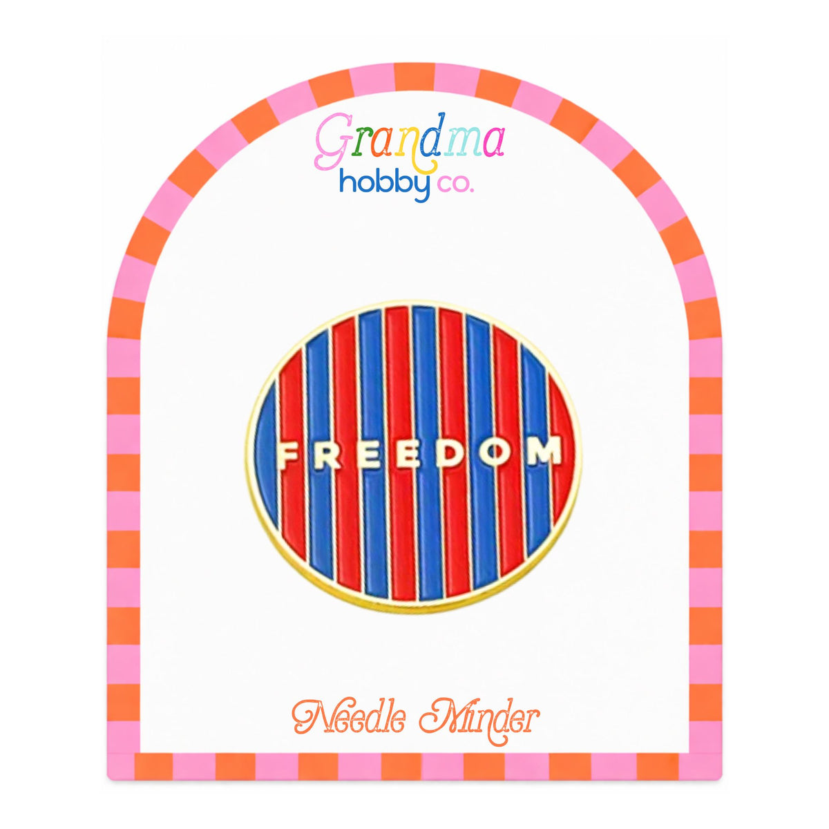 Needle Minder for Needlepoint & Cross Stitch | Freedom - Aspen Lane 