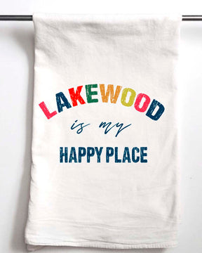 Happy Place Classic Custom Towel (Your City or State) | Bulk Wholesale