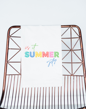 Is it Summer Yet Gift Towel