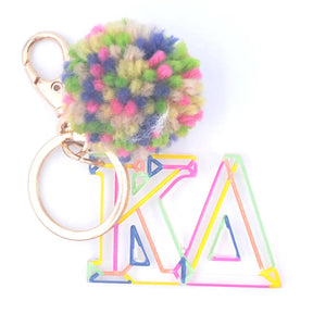Acrylic sorority symbol keychain - Aspen Lane 