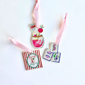 Mahjong Petite Acrylic Ornament