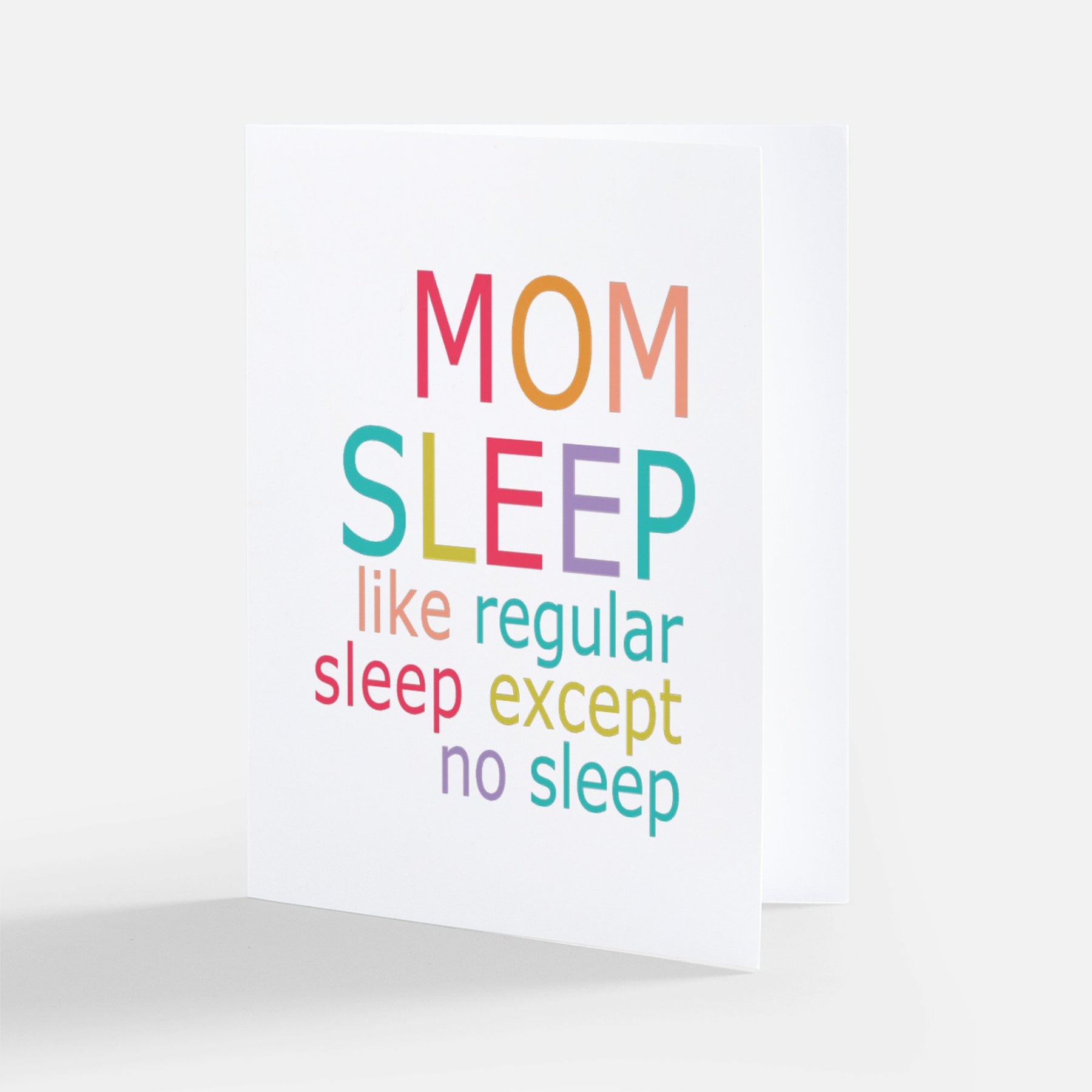 Mom Sleep Card - Aspen Lane 