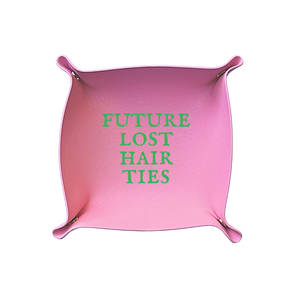Future Lost Hair Ties Trinket Tray | Pink & Green