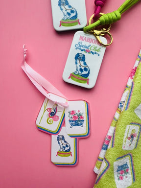 Mahjong Tile Holiday Christmas Ornament