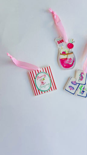 Mahjong Petite Acrylic Ornament