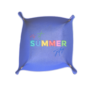 Is it Summer Yet? Teacher Trinket Tray | Blue