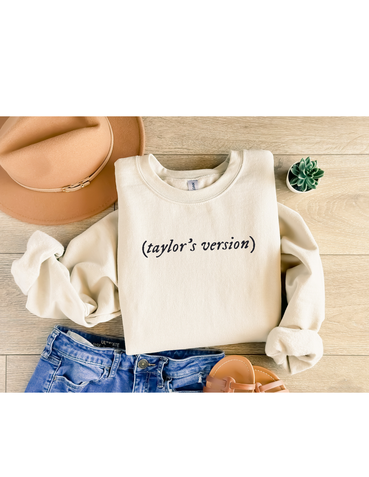 Taylor's Version Sweatshirt | Oatmeal Adult - Aspen Lane 