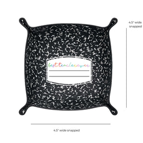 Composition Notepad Trinket Gift Tray | Teacher Appreciation