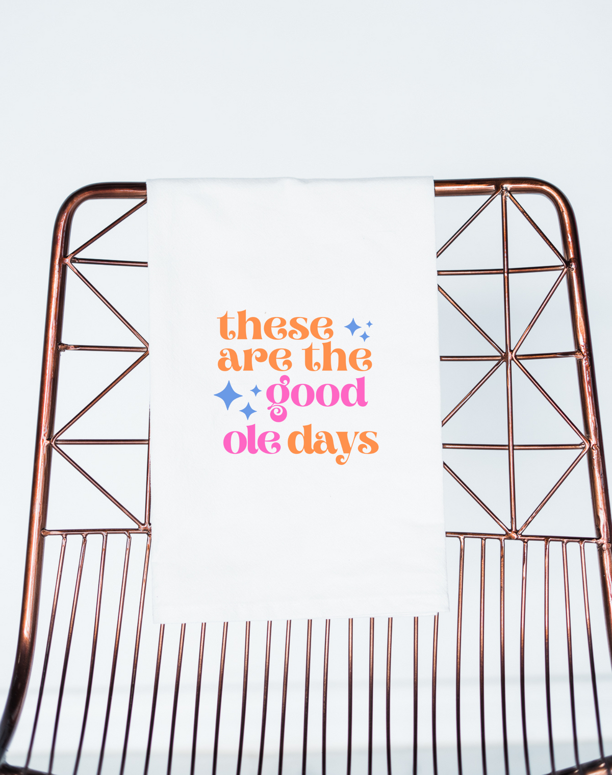 These are the Good Ole Days Gift Towel - Aspen Lane 