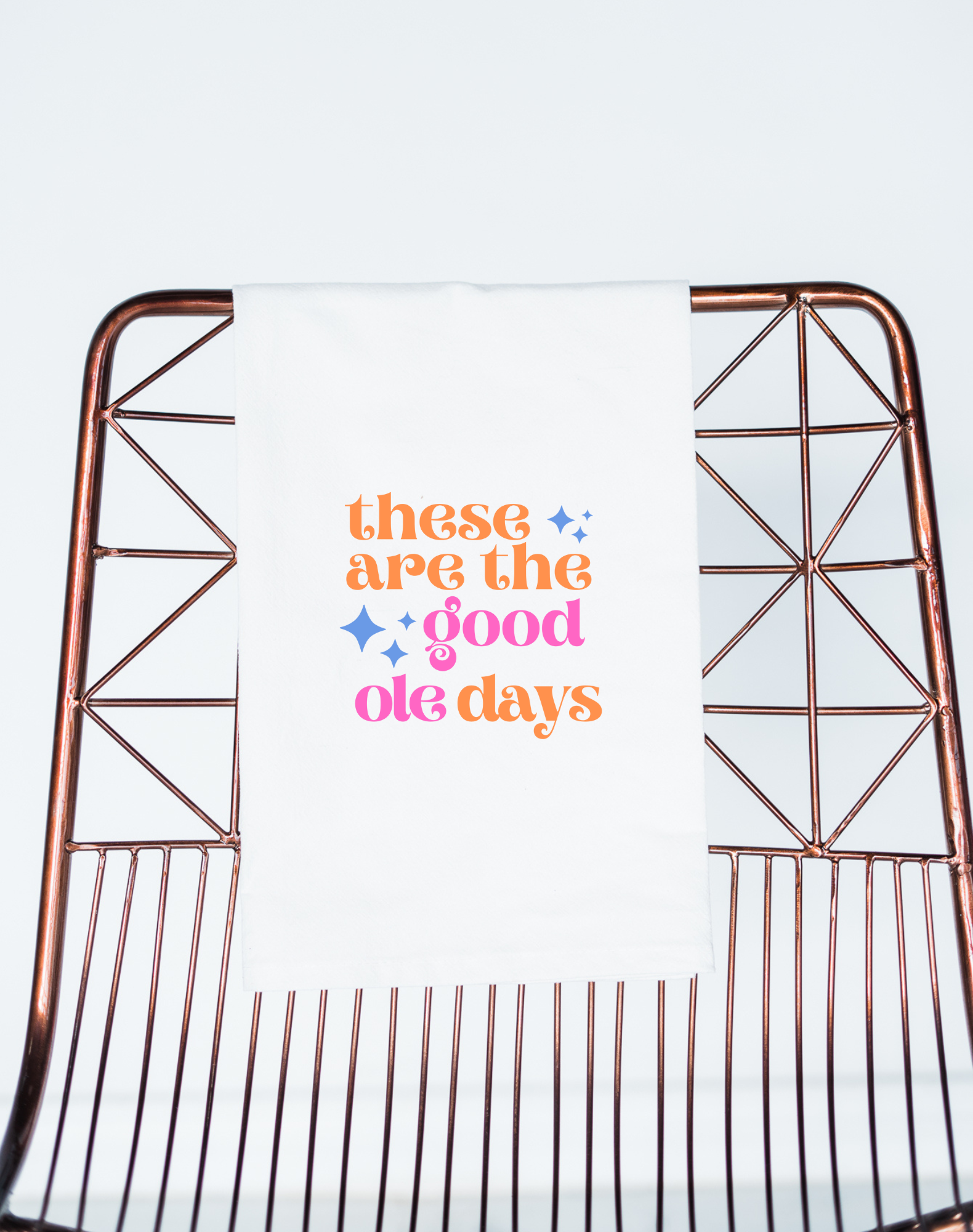 These are the Good Ole Days Gift Towel - Aspen Lane 