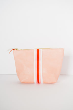 Vegan Stripe Bag | Pink w/ Stripe