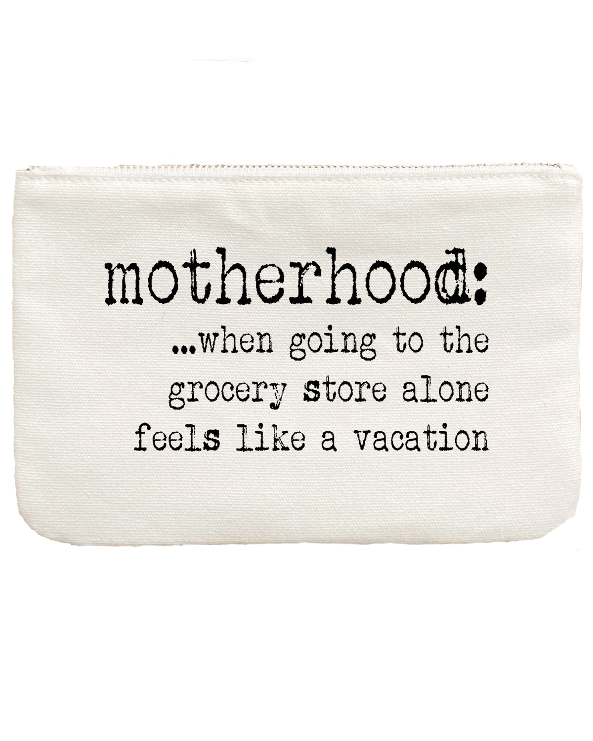 Canvas Gift Pouch Bag | Motherhood Vacation - Aspen Lane 