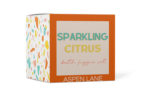 Sparkling Citrus Bath Fizzie Set - Aspen Lane 