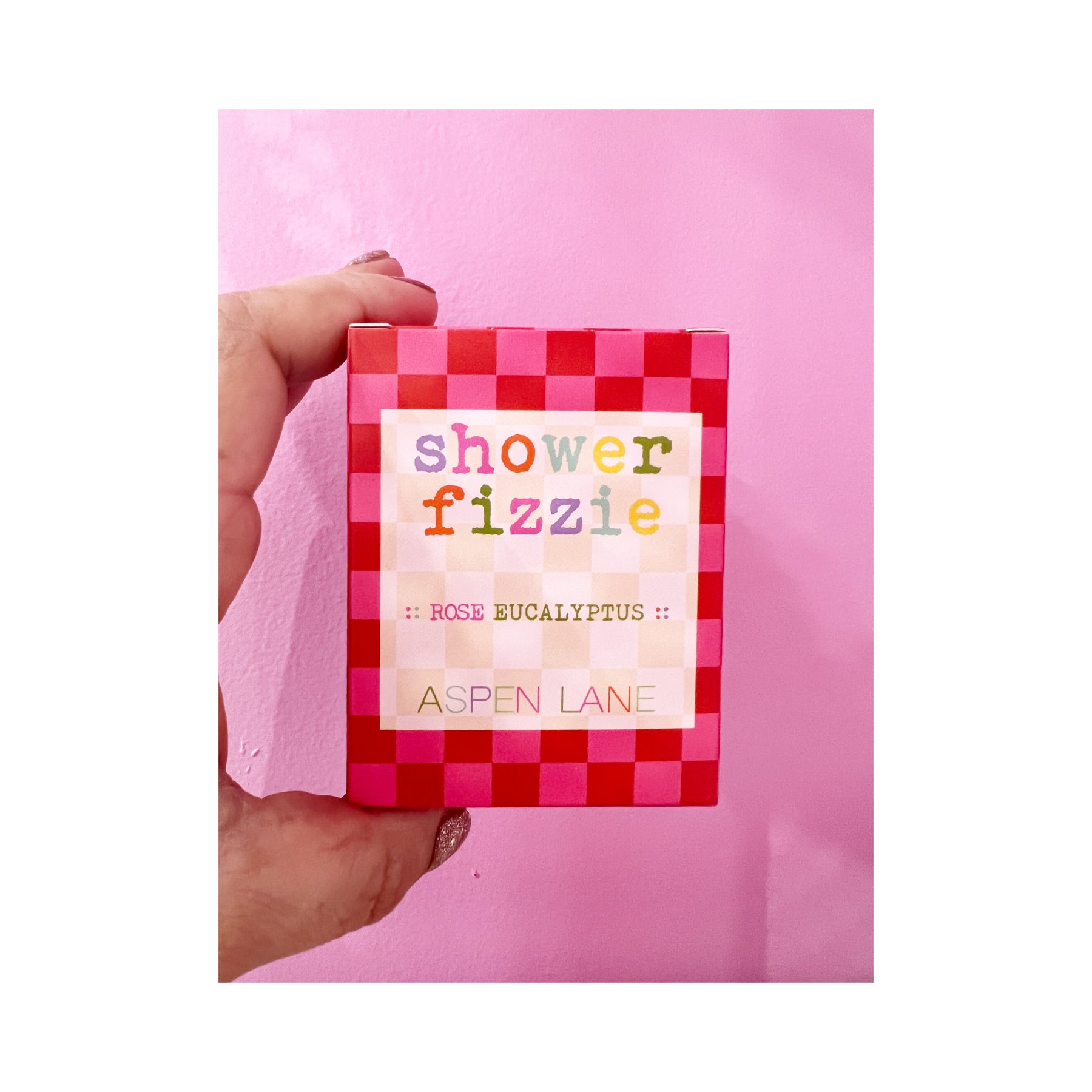 Shower Fizzie | Rose Eucalyptus - Aspen Lane 